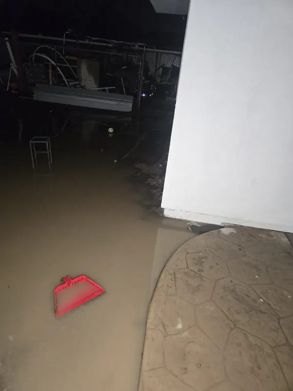 Drying after a flood